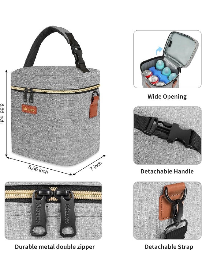 Mancro Baby Bottle Bag with Insulated Cooler - Image 4