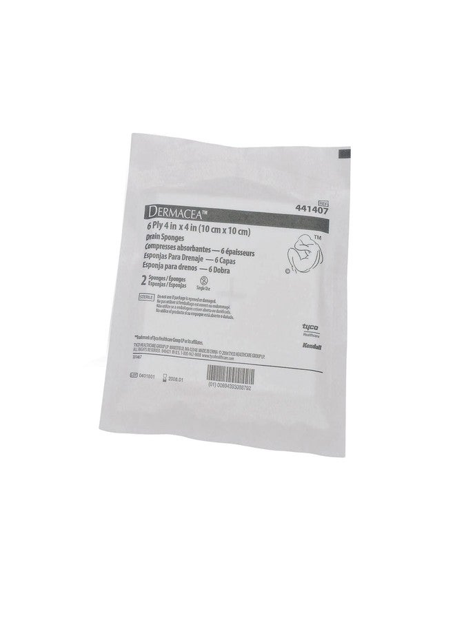 Kendall Drain Sponge, 4 x 4 Inch, 6-Ply, Sterile, 50 Pack(s, 2 per Pack - Image 3