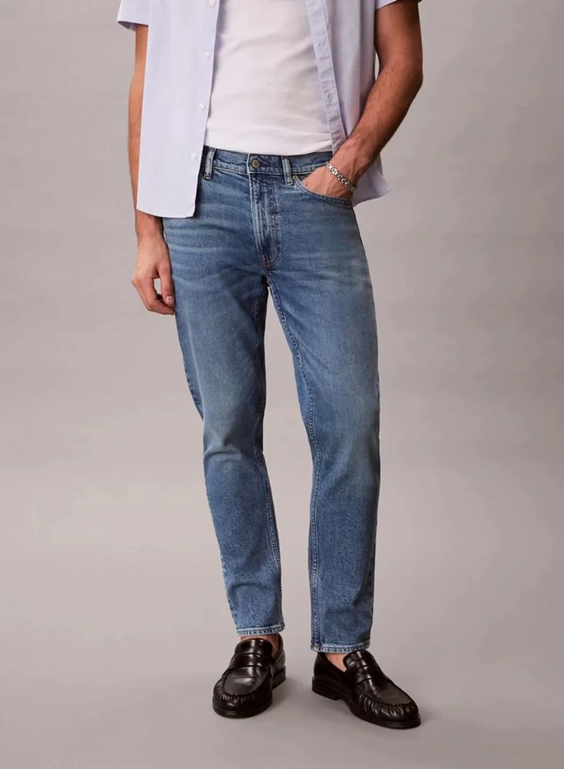 Calvin Klein KLEIN BLUE Tapered Jeans for Men | Best Price UAE