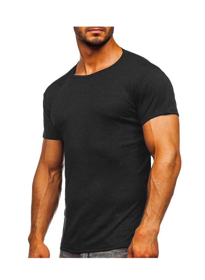 بيوينتي تي شيرت رجال بأكمام قصيرة وياقة دائرية من الأعلى - Image 2