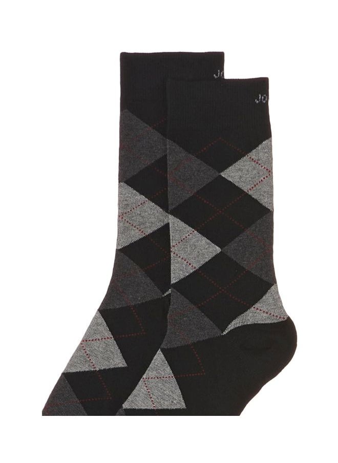 JOCKEY - Jockey Men Cotton Calf Socks 7094 Denim Melange Assorted Design and Colour Free Size - Image 1