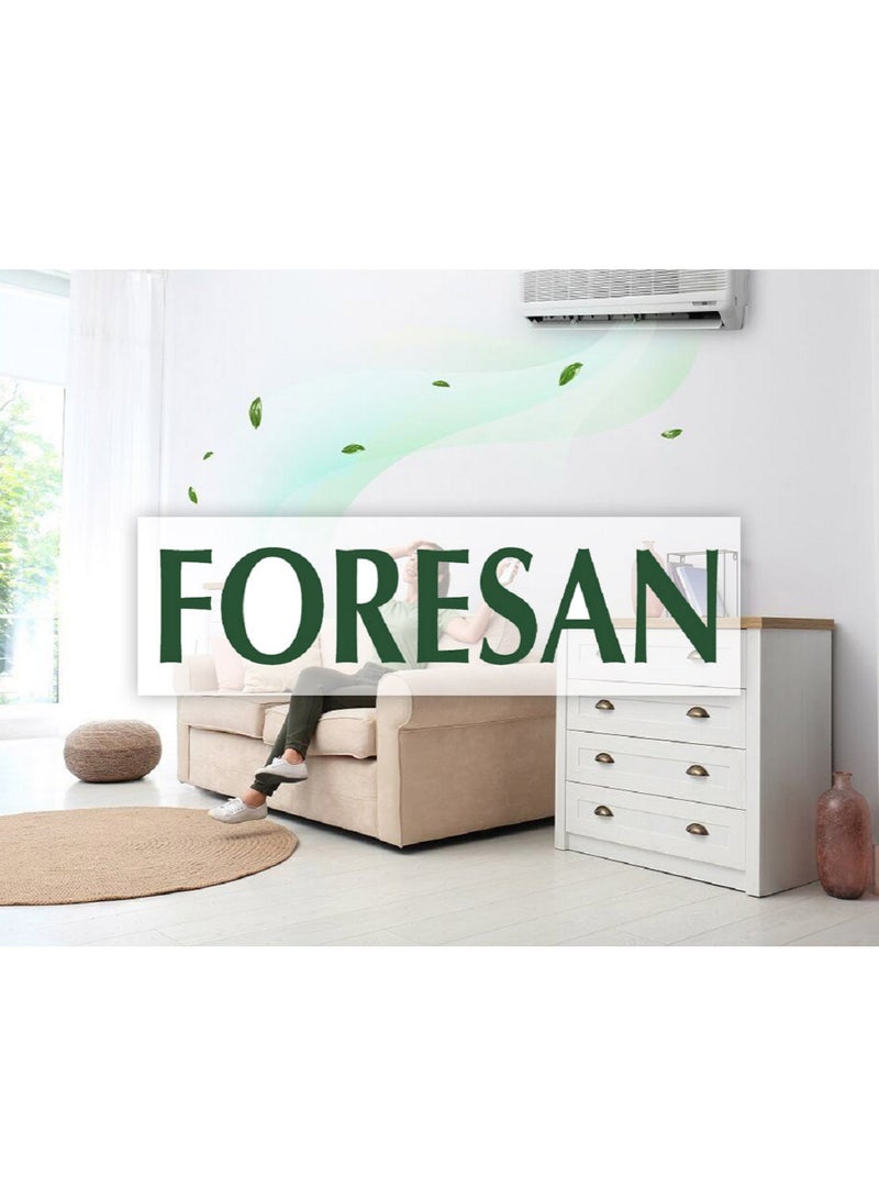 فورزان 3 عبوات معطر جو  بيور مركز برائحة النقاء معطر حمام مزيل للرائحة 125 مل للحمامات وجميع أنحاء المنزل - Image 2