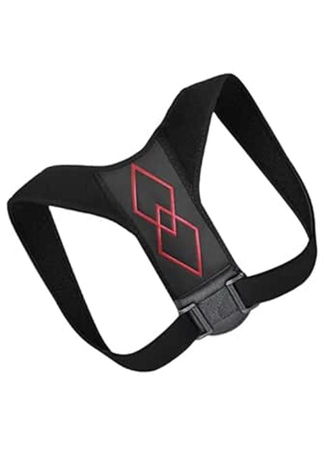 Posture Corrector Belt For Men And Women Diamond Pattern Back Brace Hunchback Correction - Image 1