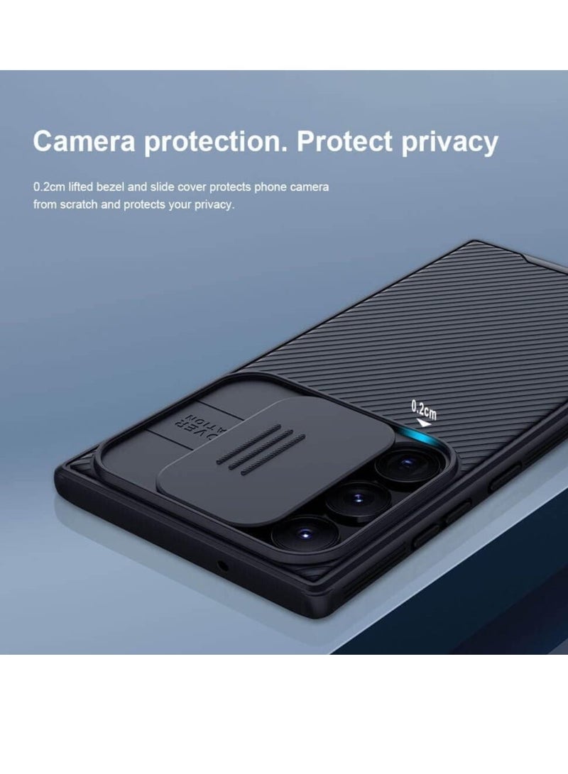 MUNTAQI Samsung Galaxy S23 Ultra Case Cover CamShield Pro Slide Camera Protection Cover - Scratch Resistant - Protect Privacy - Delicate Touch Feeling Case for Samsung Galaxy S23 Ultra - Image 3