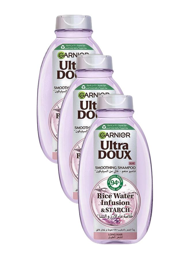 garnier Ultra Doux Rice water Shampoo, 400 ml Bundle - Image 1