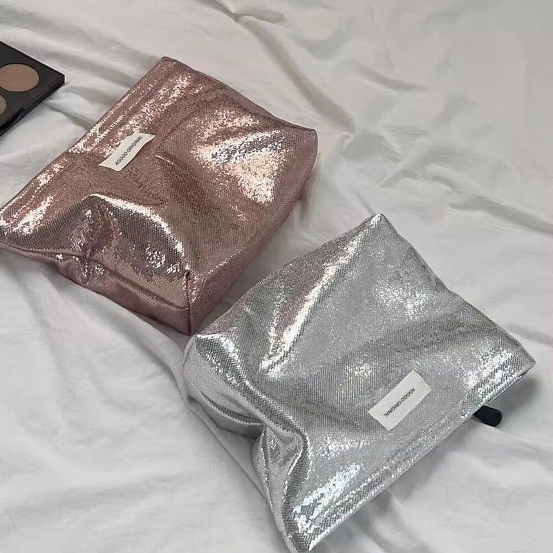 Sparkle Cosmetic Bag Large Capacity Portable - Image 4