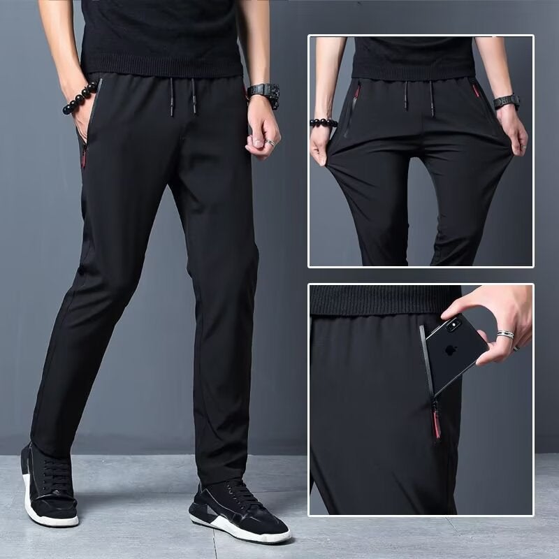 2025 Casual Long Pants Men'S Loose Versatile Trendy New Casual Pants Thin Long Pants Youth Trend - Image 5