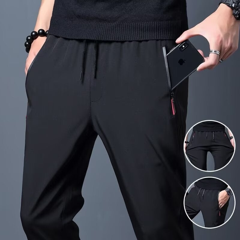 2025 Casual Long Pants Men'S Loose Versatile Trendy New Casual Pants Thin Long Pants Youth Trend - Image 3