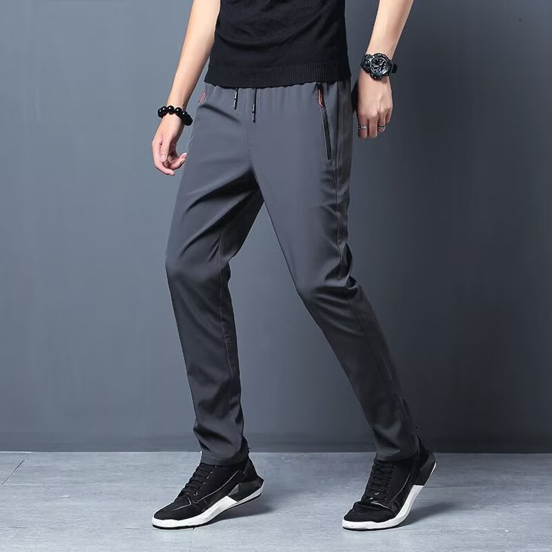 2025 Casual Long Pants Men'S Loose Versatile Trendy New Casual Pants Thin Long Pants Youth Trend - Image 4