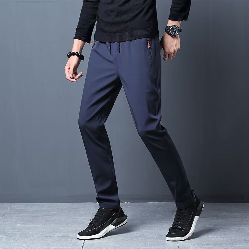 2025 Casual Long Pants Men'S Loose Versatile Trendy New Casual Pants Thin Long Pants Youth Trend - Image 2
