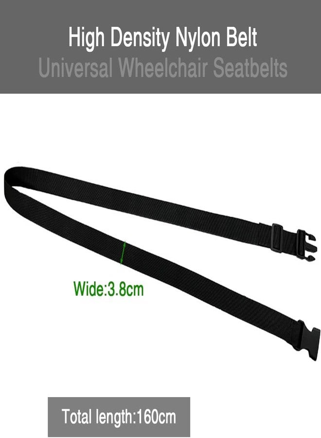 CHYDST Wheelchair Seatbelts for Adults, Wheelchair Strap Seat Belt, Wheelchair Seatbelt, Seatbelt for Wheelchair, Wheelchair Seat Belt for Elderly Adults Children, Patients Cares Safety Strap - Image 5