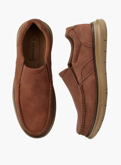 لو كونفورت Men Slip-On Comfort Loafers