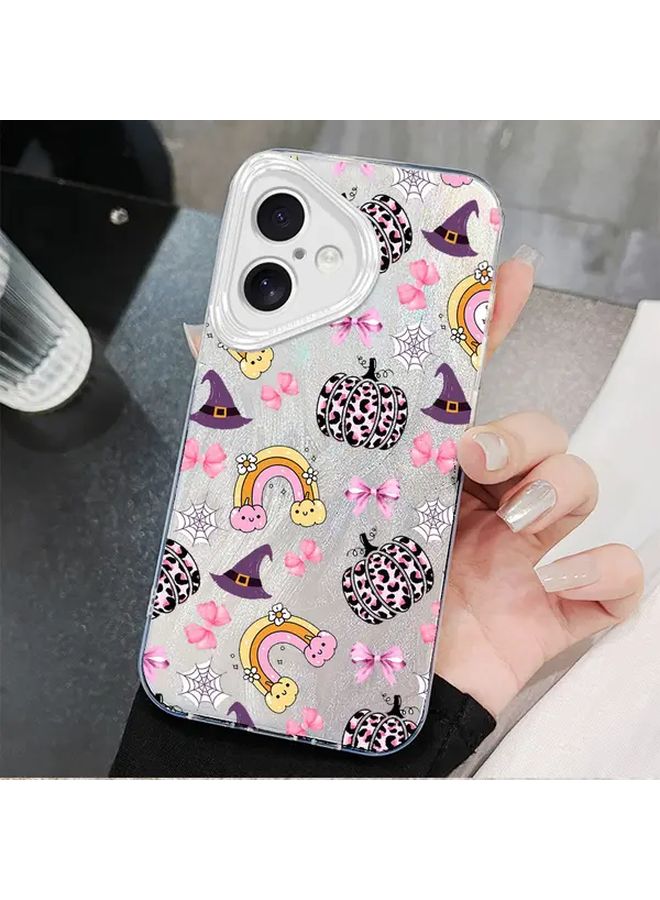 Shockproof Cute Silvery Witch Hat Phone Case Lens Protection For iPhone 13 Pro Max - Image 3