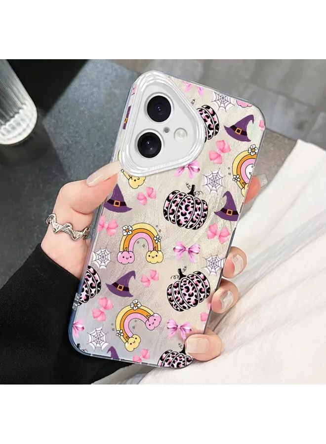 Shockproof Cute Silvery Witch Hat Phone Case Lens Protection For iPhone 13 Pro Max - Image 5