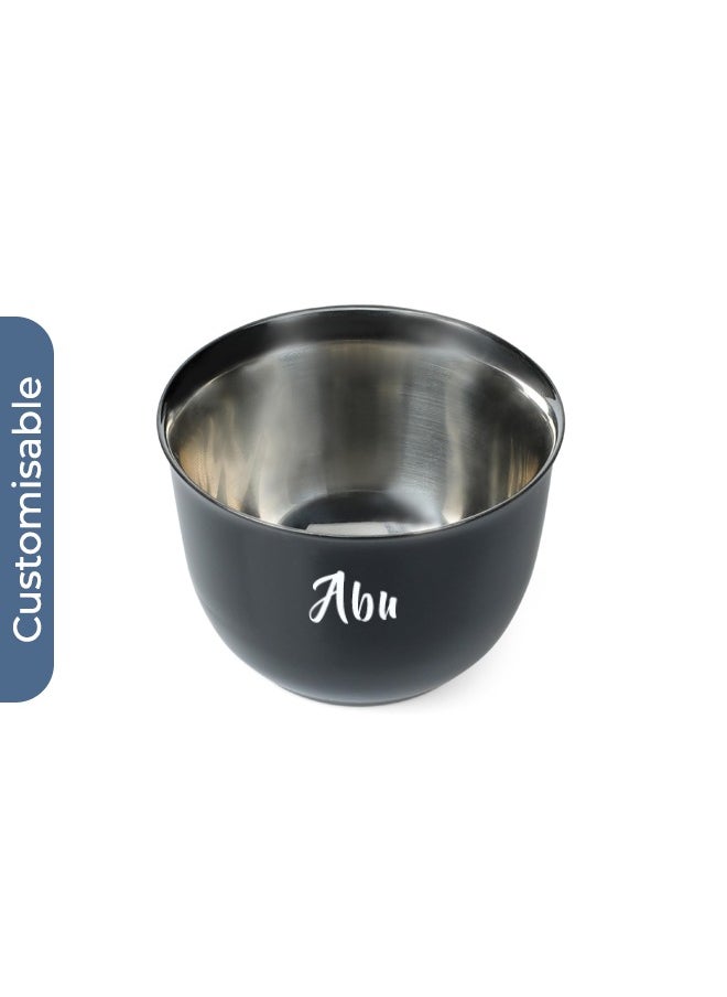 Hans Larsen Personalised Gahwa - Hans Larsen Gift Set of 2 Premium Arabic Coffee Cups | Black  - Image 3