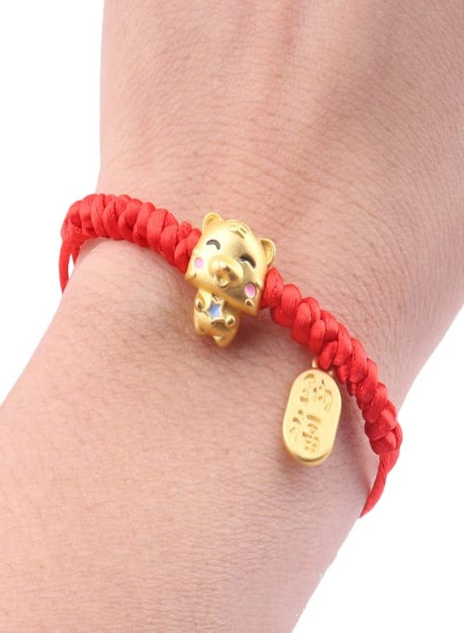 LRGKMCWTOB Chinese 12 Zodiac Animal Charm Bracelet for Women Men, Red Rope Bracelet, Good Luck Symbol, Birthday Gifts - Image 2