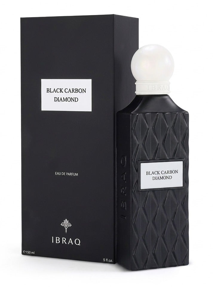 IBRAQ Black Carbon Diamond Eau de Parfum 150ml - Image 1