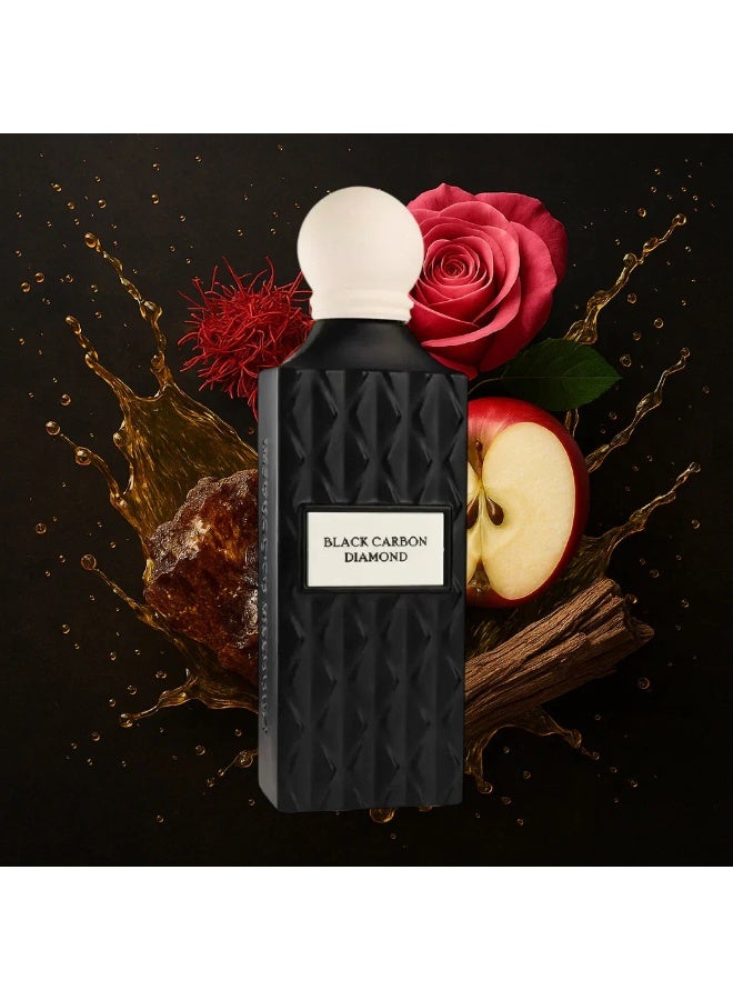 IBRAQ Black Carbon Diamond Eau de Parfum 150ml - Image 4