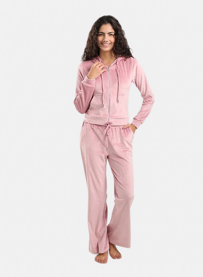 Carina Hooded Neck Pyjama Set - Image 1