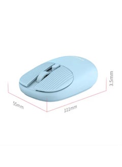 Forev FV-198 Wireless Mouse – 2.4Ghz 1600DPI 4 Buttons -10m Range | Blue  - Image 3