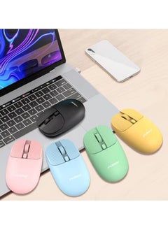 Forev FV-198 Wireless Mouse – 2.4Ghz 1600DPI 4 Buttons -10m Range | Blue  - Image 5