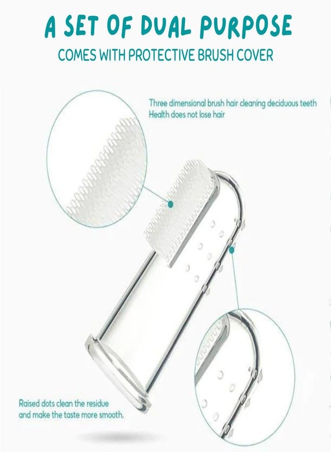 Coco Crush Finger Toothbrush for Pets Teeth Cleaning - Safe & Gentle Dental Care for Dogs, Cats, Kittens, & Puppies | BPA-Free Silicon Brush with Cover (1) - Image 3
