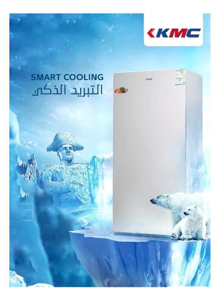 كي ام سي - فريزر أفقي - باب واحد - أبيض - KMF-620H - Image 1