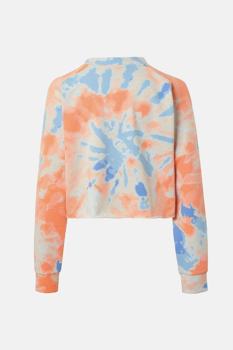 Tchibo ملابس رياضية نسائية بأكمام طويلة لليوغا، مجموعة برتقالية - Image 2