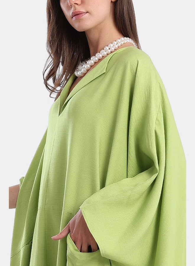 Carina One Size Abaya with 2 Pockets - Image 4