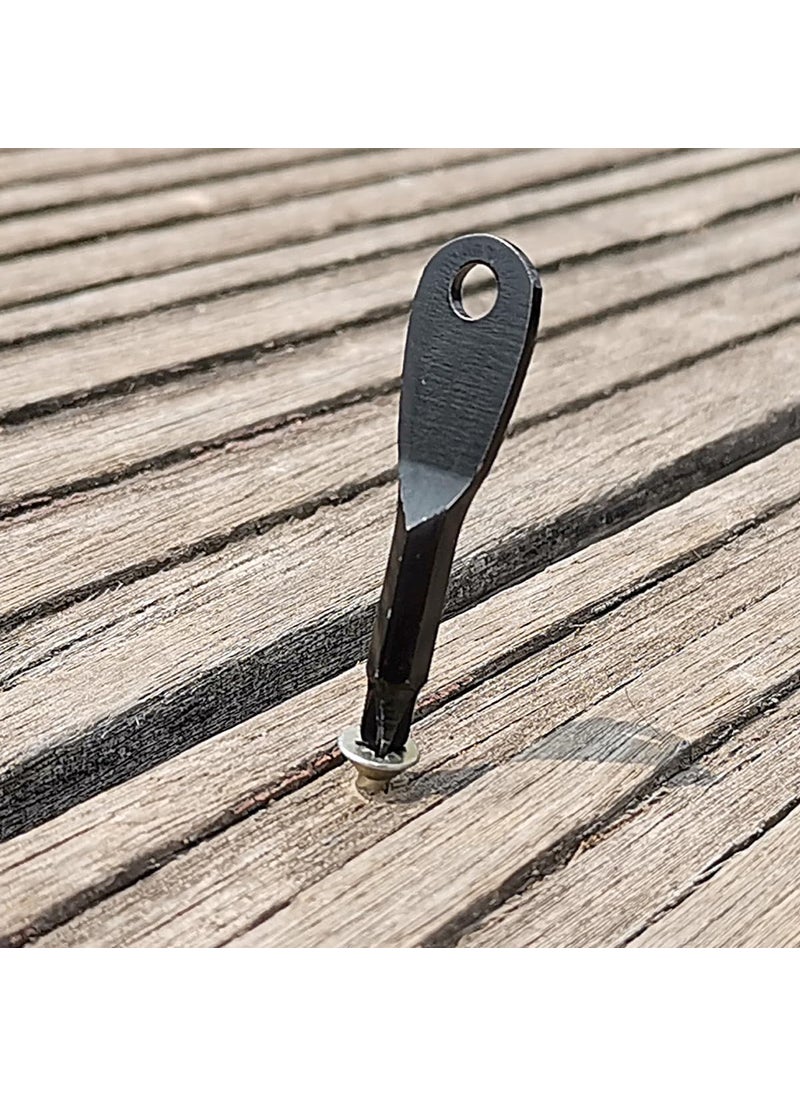 Alark Alark Stainless Steel Mini Multifunction Screwdriver Key Shape Keychain Pocket Repair Tool And Outdoor Mini Tool Wrench With Screwdriver Phillips Screwdriver Flathead Electician Hex Wrench Tool  - Image 3