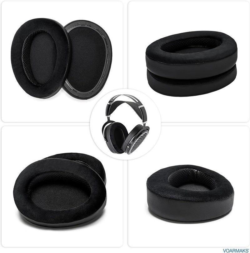 Voarmaks وسادات أذن من الإسفنج الذكي متوافقة مع سماعات Hifiman Arya Ananda Edition XS X HE1000se HE1000 V2 Jade II (نسخة إيليت فيلور الهجينة) - Image 5