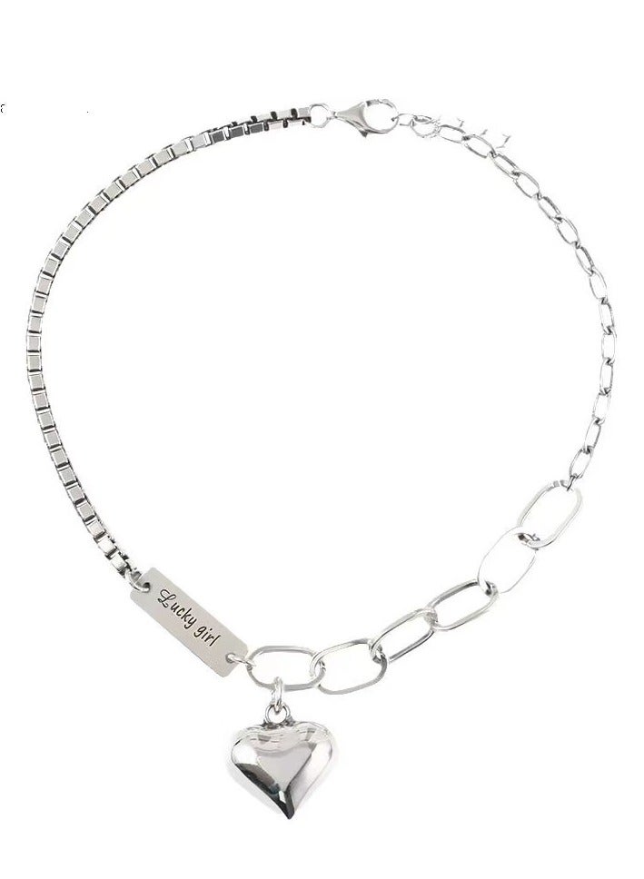 Akali Fashionable heart-shaped anklets and bracelets are versatile - Image 1