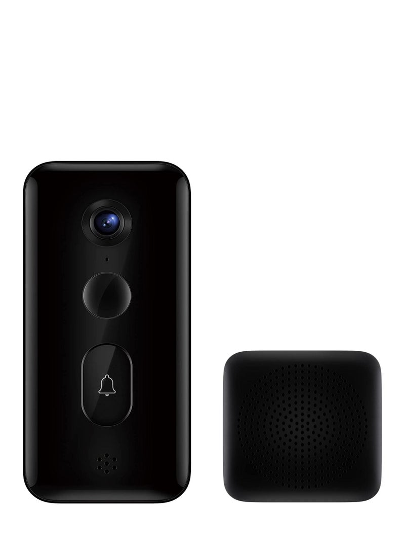 Xiaomi Smart Doorbell 3 MJML06-FJ Black - Image 1