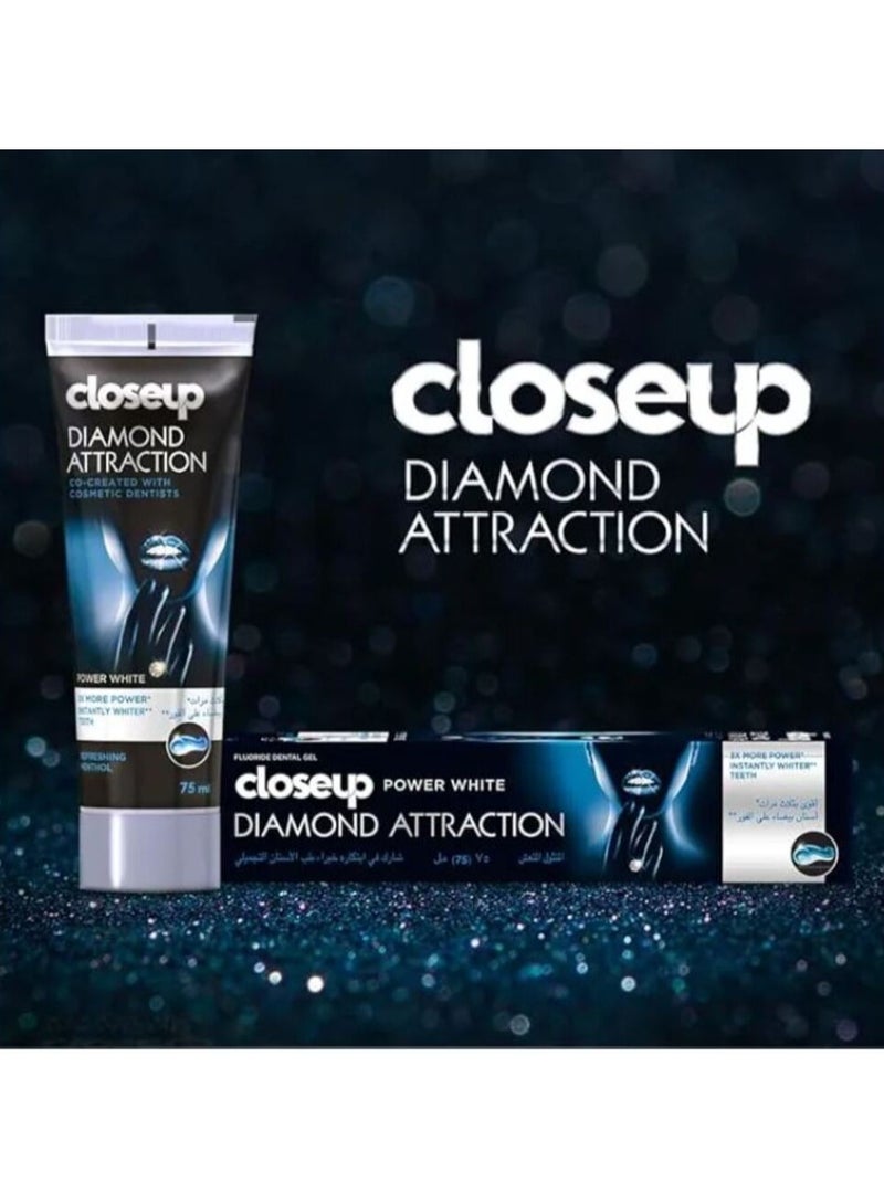 Close Up Closeup Diamond Attraction Gel Toothpaste 75gm - Image 2