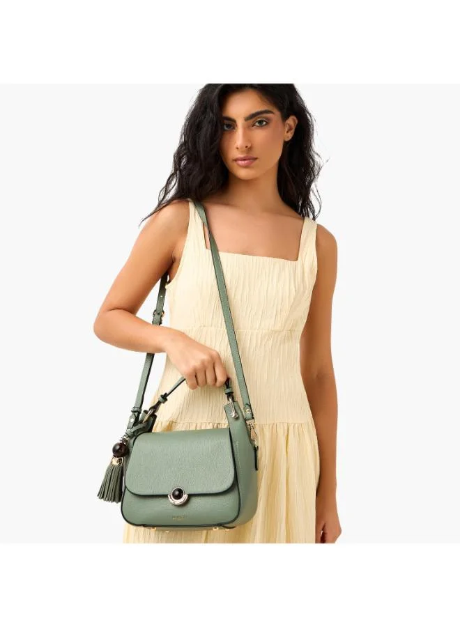 Luella Grey Luella Gey-Diana-Crossbody bag-W/top handel & metal highlight-Mint Green-Q3-SS26