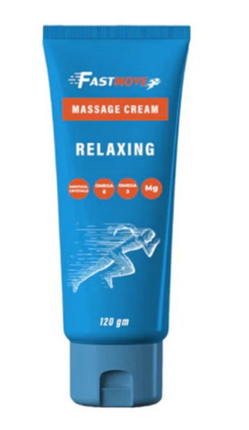 FastMove Relaxing Massage Cream 120gm - Image 4