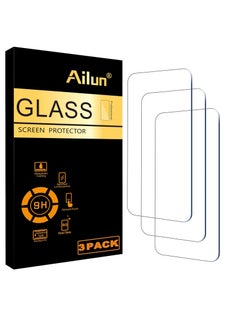 Ailun Ailun Glass Screen Protector for iPhone 15 Plus/iPhone 15 Pro Max [6.7 Inch] Display 3 Pack Tempered Glass, Sensor Protection, Dynamic Island Compatible, Case Friendly  - Image 1