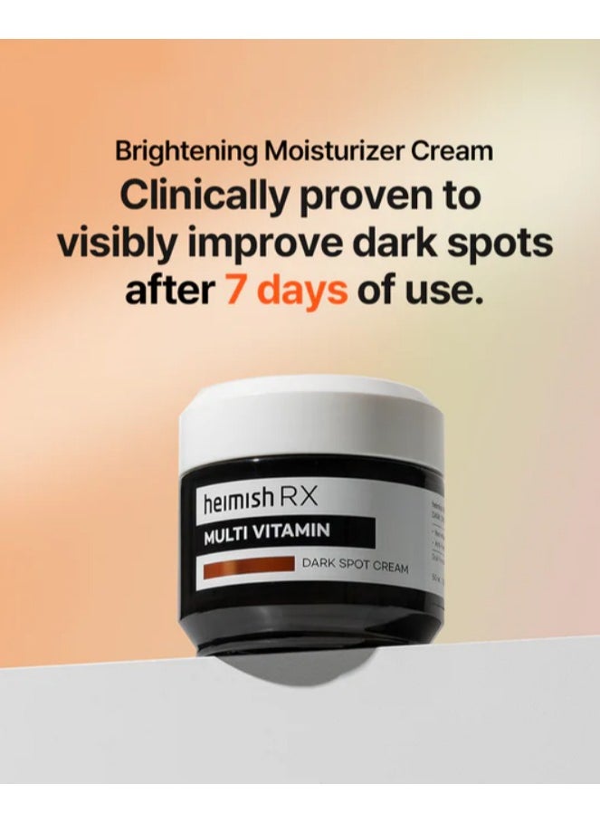 Heimish [heimish] RX Multi Vitamin Dark Spot Cream 50ml  - Image 2