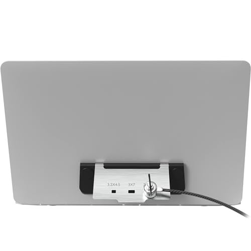 CTA Digital CTA Laptop & Tablet Cable Lock with Universal Metal Plate - Secure K-Slot Lock Laptops and Tablets Via Adhesive Lock - Laptops & Add-Ons - Image 3
