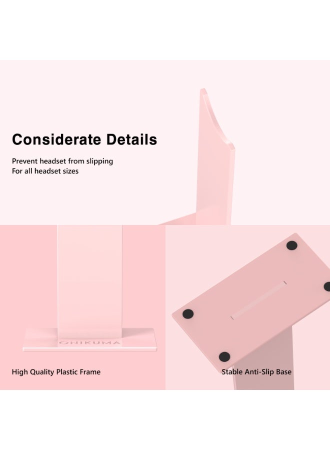 onikuma Headphone Stand Pink ST-1 - Image 3