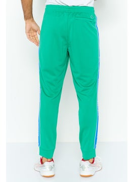 LACOSTE Men Regular Fit Brand Logo Sweat Pants, Green  - Image 4