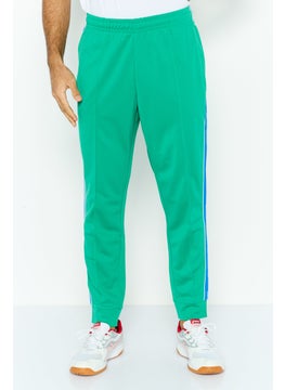 LACOSTE Men Regular Fit Brand Logo Sweat Pants, Green  - Image 1