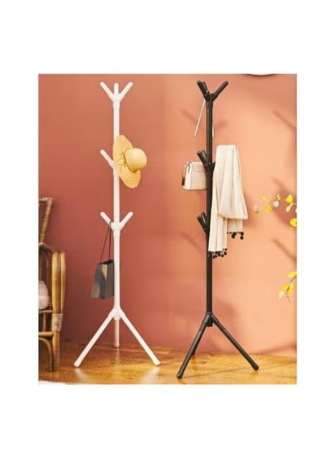 Heavy Duty Coat, Tie and Bag Hanger - Easy Assemble Entryway Storage Hanger, Super Cute and Organized Home Decor (White)  - Image 2
