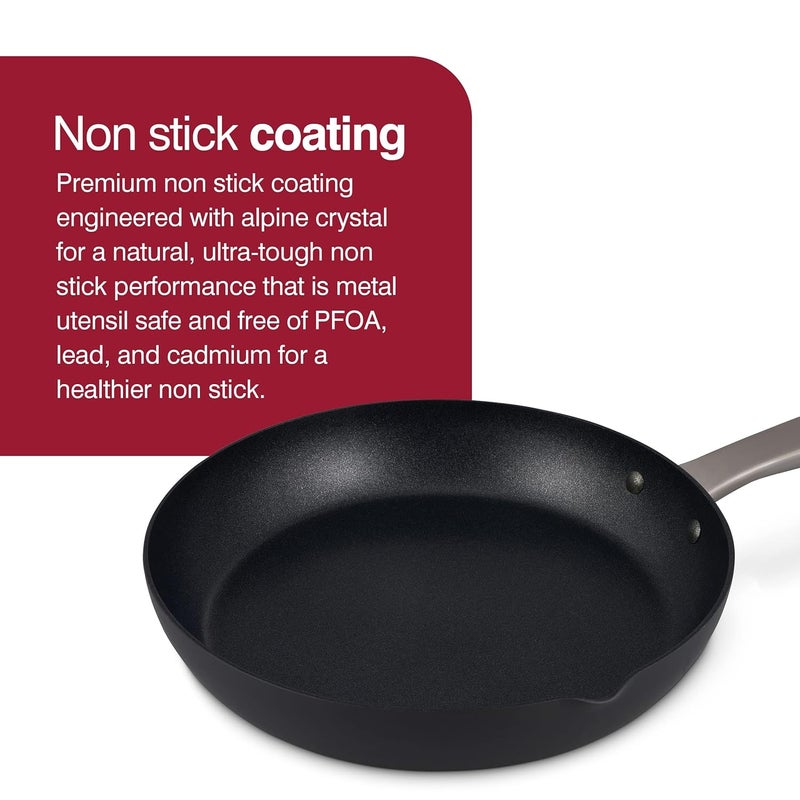 Zyliss Ultimate Pro Premium Stainless Steel Nonstick Coating Frying Pan for thinKitchen 9.5 inches - Image 3