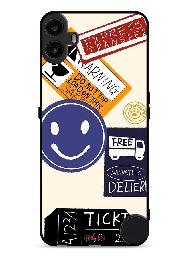 Tolwak غطاء حماية هاتف Nothing CMF Phone 1 مع ملصق نقل مجاني سريع - Image 1