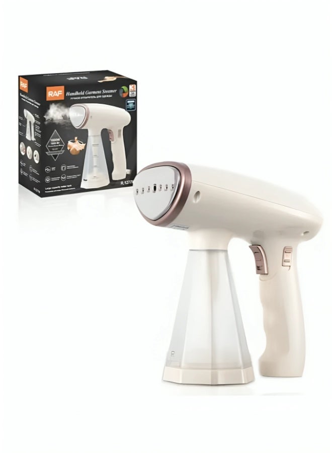 آر إيه أف مكواة بخار محمولة، 1600 واط، أبيض - R.1277 - Image 3