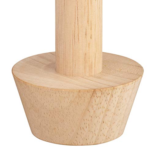 Master Class Double Ended Wooden Pastry Tamper - 4 cm & 6.8 cm - Brown - 5 Year Guarantee - Image 4
