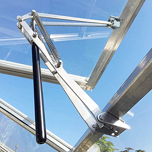 BIBISTORE Automatic Greenhouse Vent Opener Auto Solar Cold Frame Window Openers Agriculture Hothouse Roof Opening Kits Gardening Greenhouse Accessories-33 Lbs Lift Capacity,Two Springs - Image 3