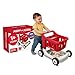 Radio Flyer Scan Sort Shopping Cart Red for Kids 1 Interactive Baby Walker with Lights Adjustable Sound Includes 6 Play Food Items Adjustable Height Baby Push Walker for Indoor Play - Image 3