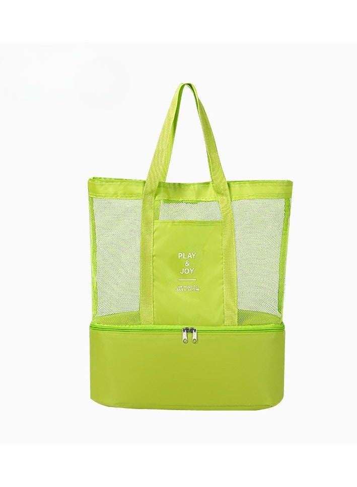 KUYING Travel Handheld Mesh Waterproof Large Capacity Bath Bag Bath Bag Storage Bag 